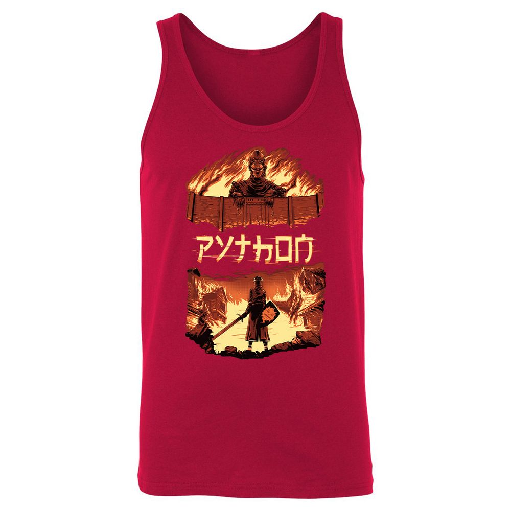 Unisex Jersey Tank - 9Z4WDP8B - Red - 11
