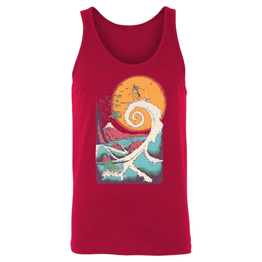 Unisex Jersey Tank - 12VUEUWB - Red - 11