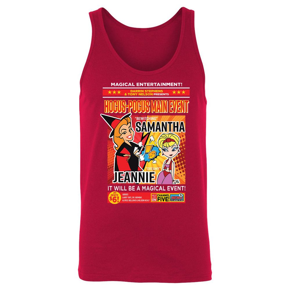 Unisex Jersey Tank - FR7FF6GX - Red - 11