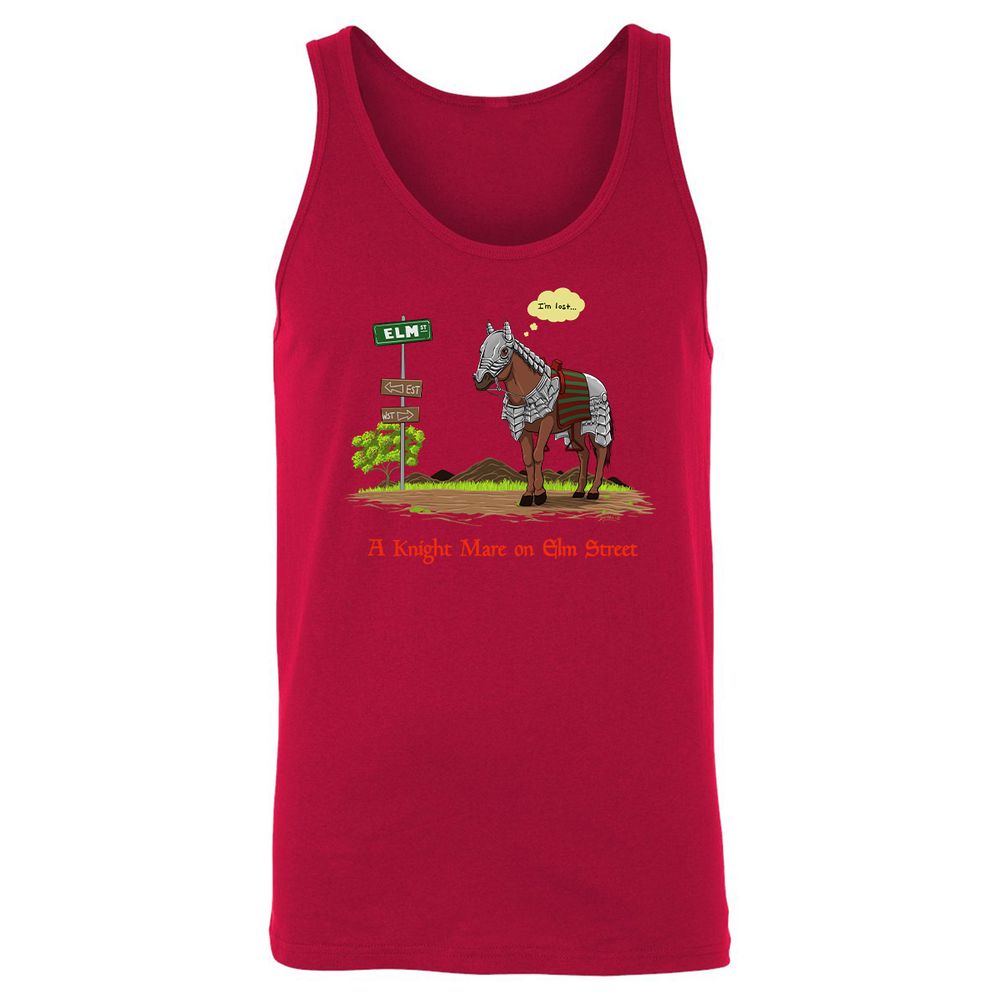 Unisex Jersey Tank - CJYAVRZC - Red - 11