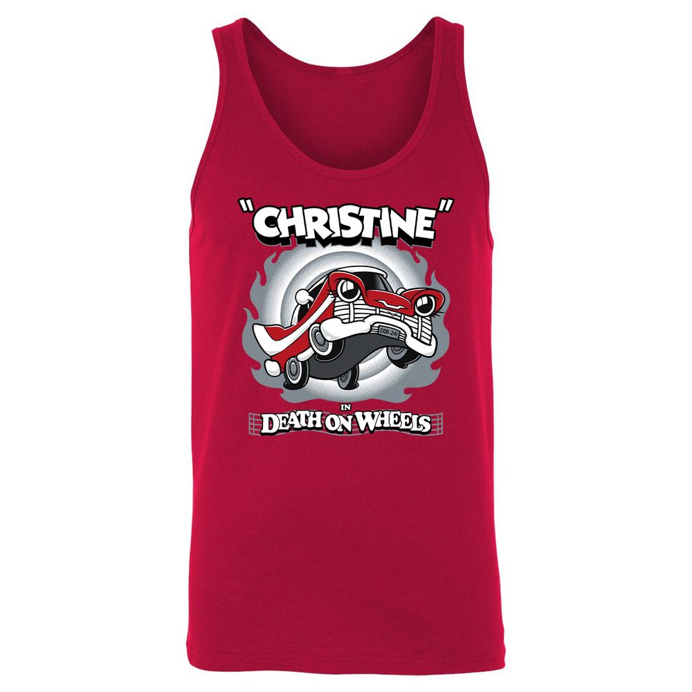 Unisex Jersey Tank - UQTJAKSM - Red - 11