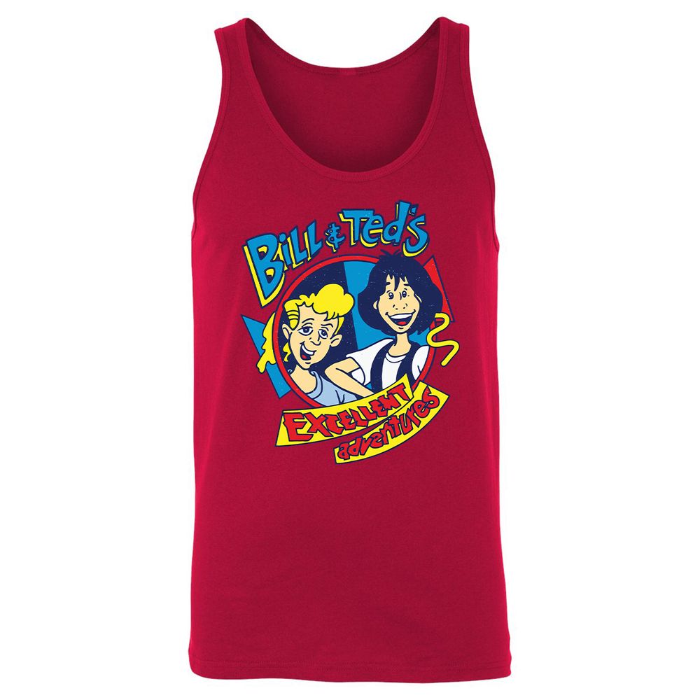 Unisex Jersey Tank - B4ZVLJVE - Red - 11