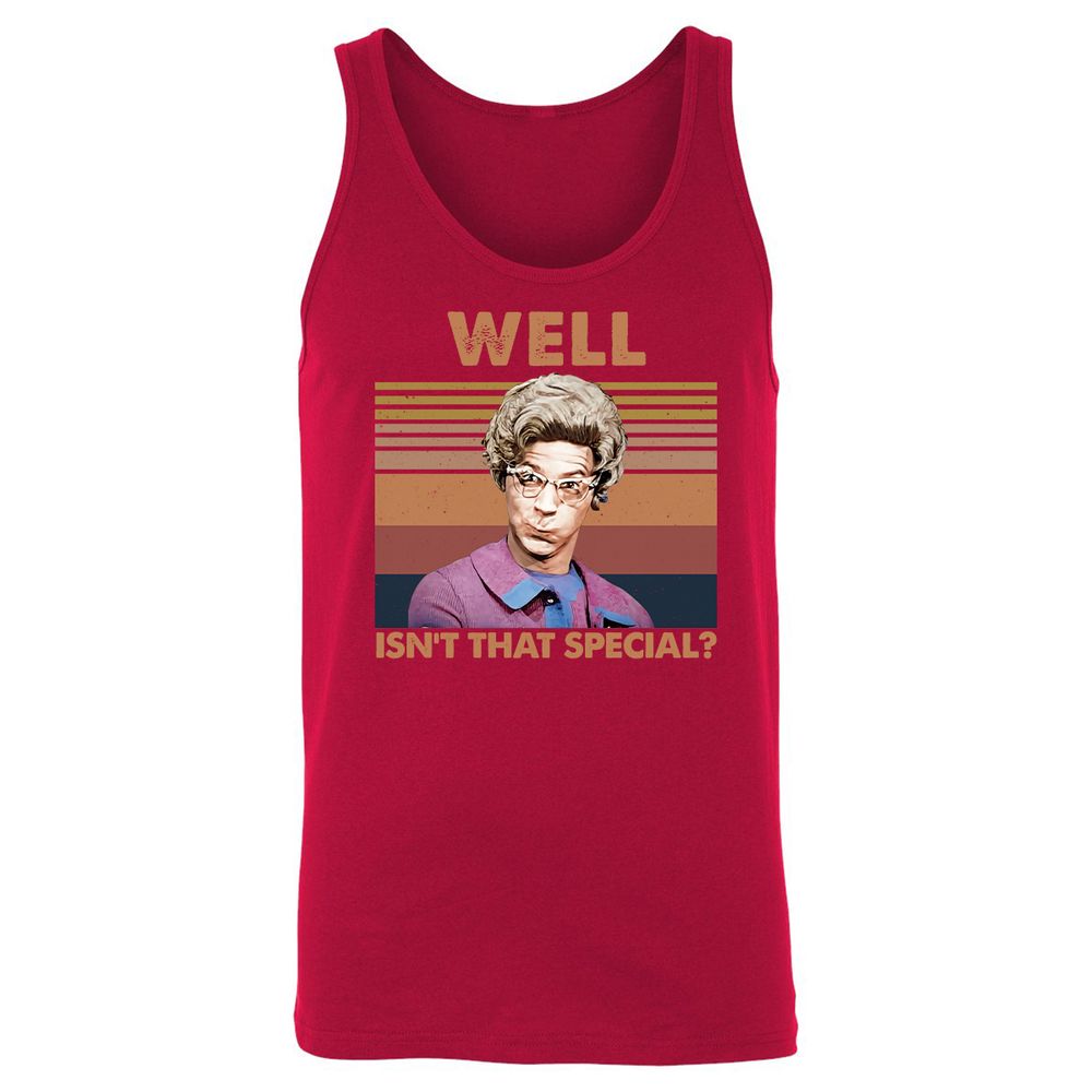 Unisex Jersey Tank - BWZKSGV6 - Red - 11