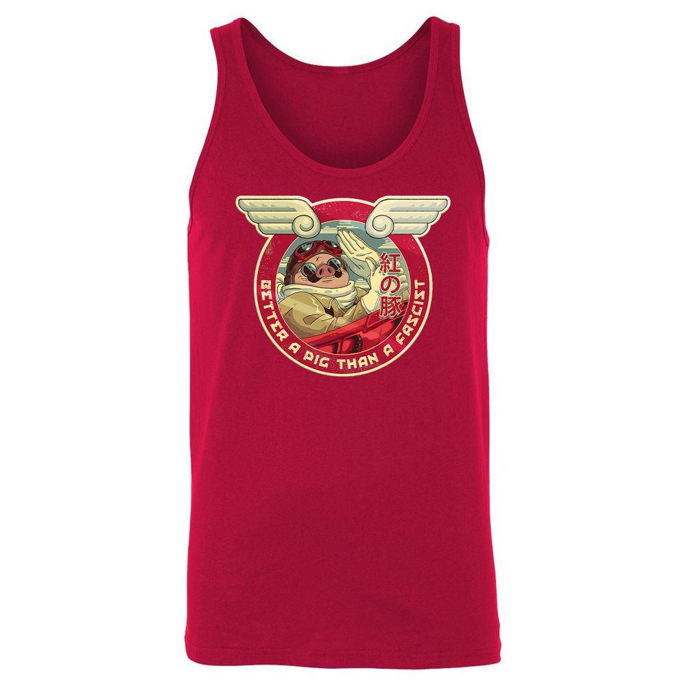 Unisex Jersey Tank - 4ETGVZRS - Red - 11