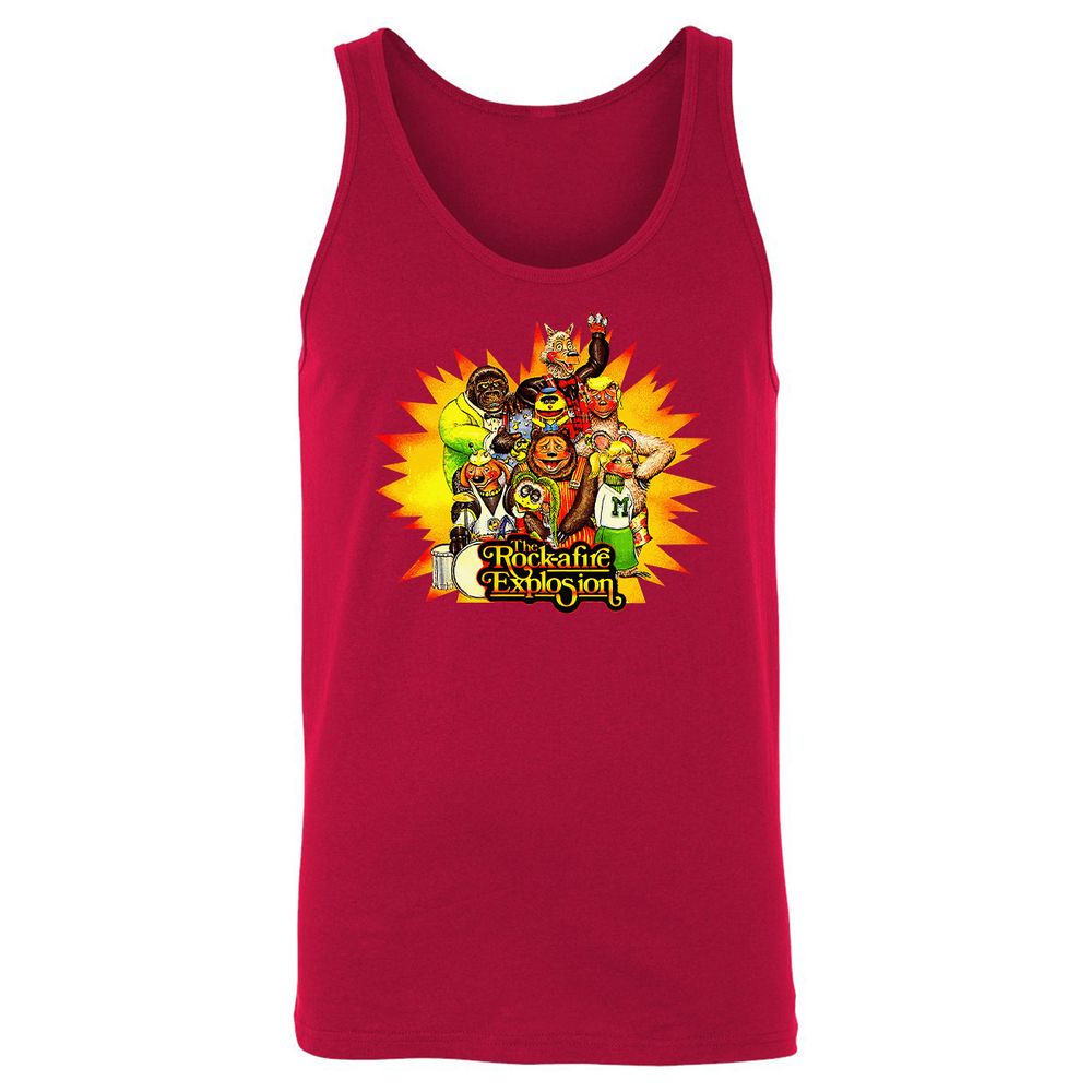 Unisex Jersey Tank - 94QVNGVD - Red - 11