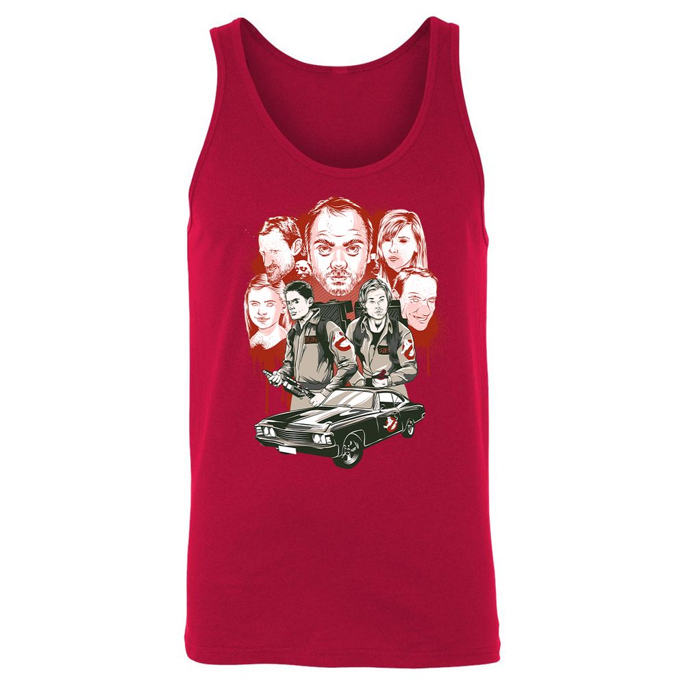 Unisex Jersey Tank - 5QYA7BRZ - Red - 11