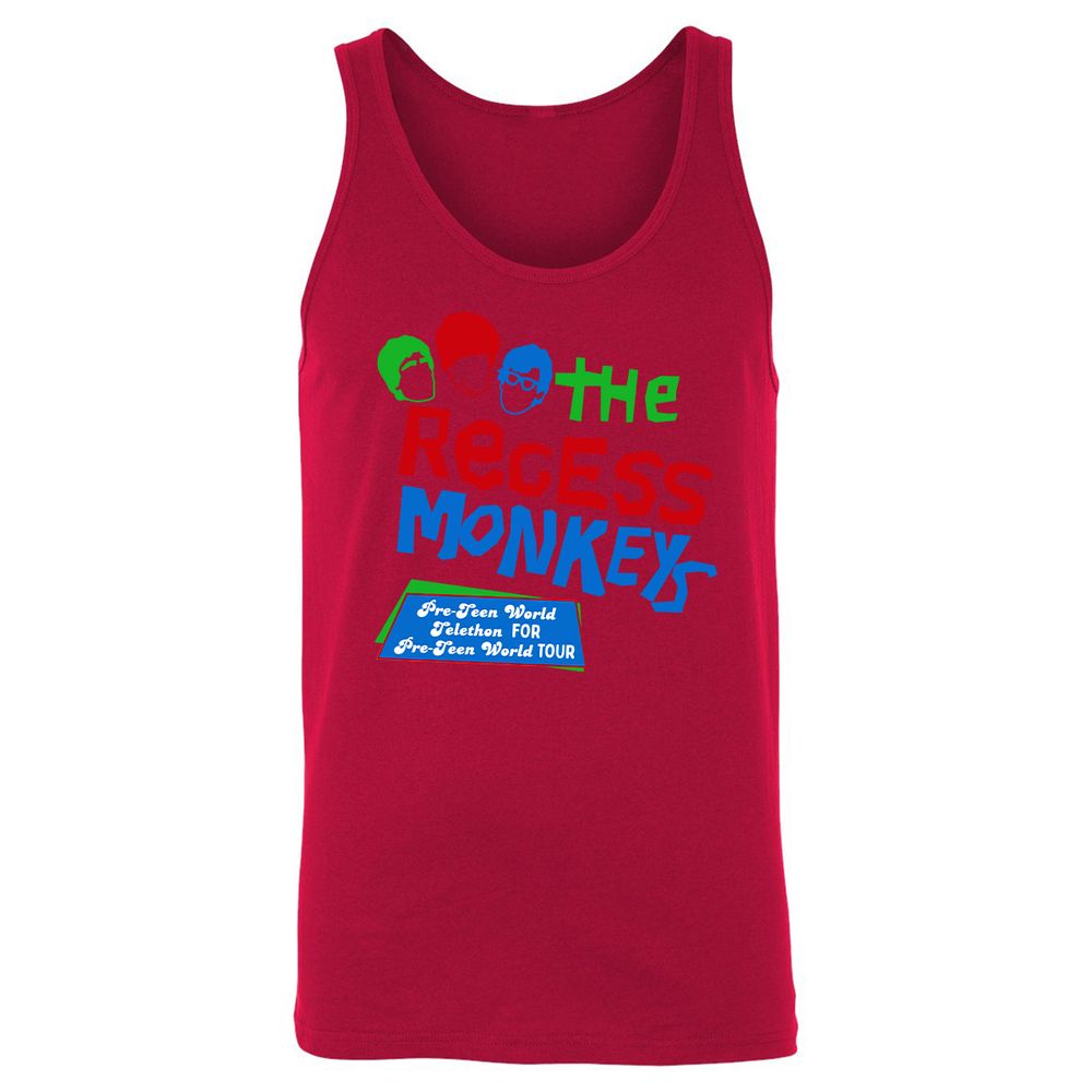 Unisex Jersey Tank - C3FDJT15 - Red - 11