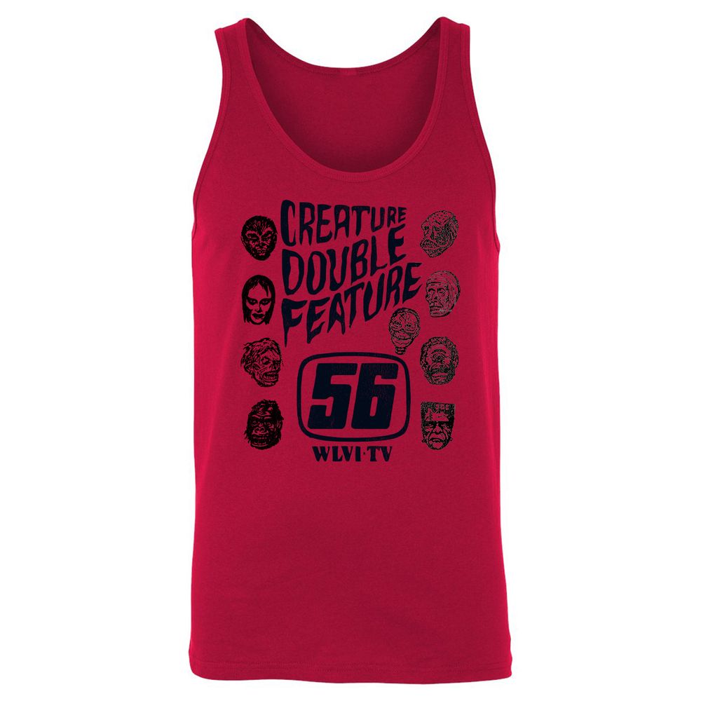 Unisex Jersey Tank - UT326DJ8 - Red - 11