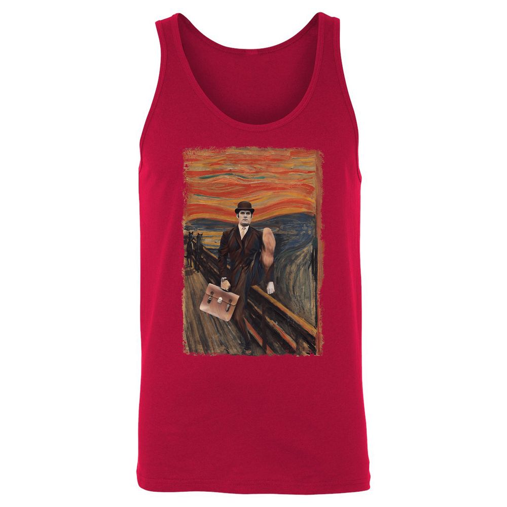 Unisex Jersey Tank - V7JVRZGF - Red - 11