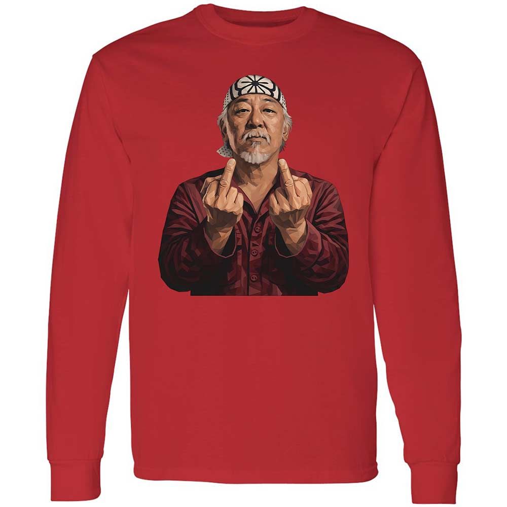 Long Sleeve T-Shirt - E5JKNUR6 - Red - 11