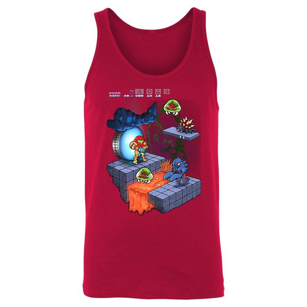 Unisex Jersey Tank - KAZ9WR86 - Red - 11