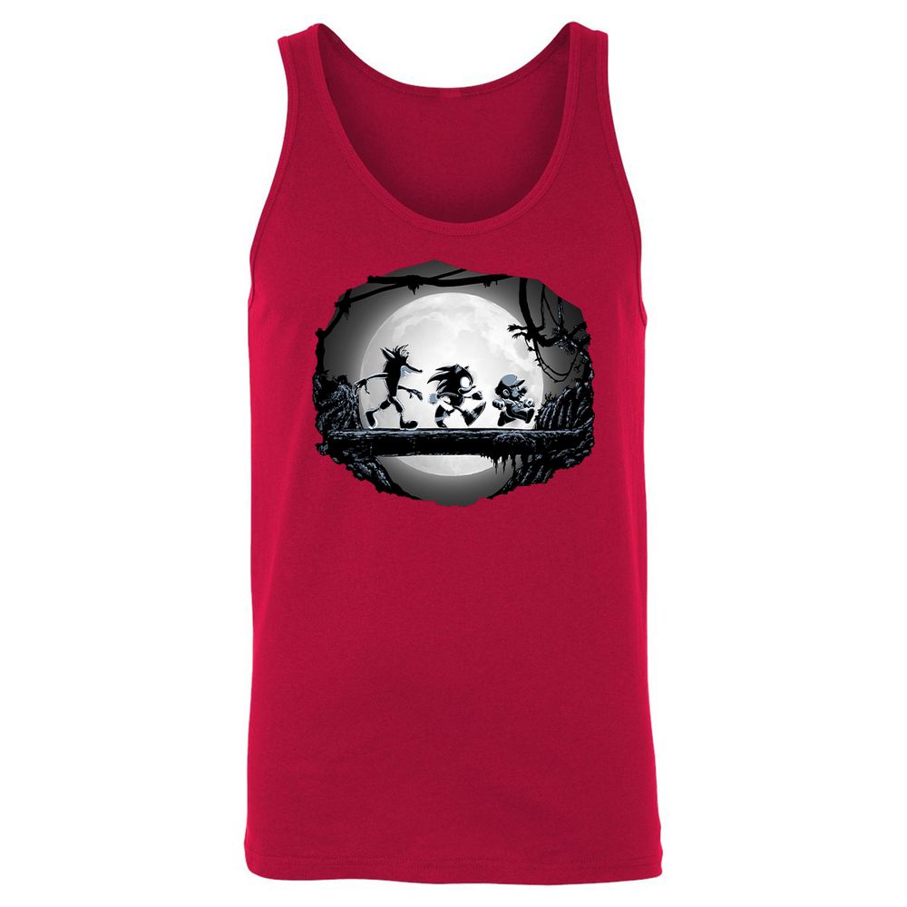 Unisex Jersey Tank - TK734FD7 - Red - 11