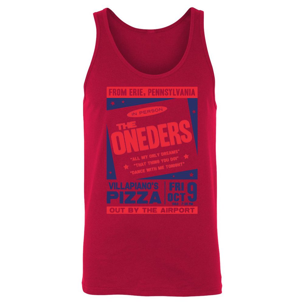 Unisex Jersey Tank - V2W6E9W3 - Red - 11
