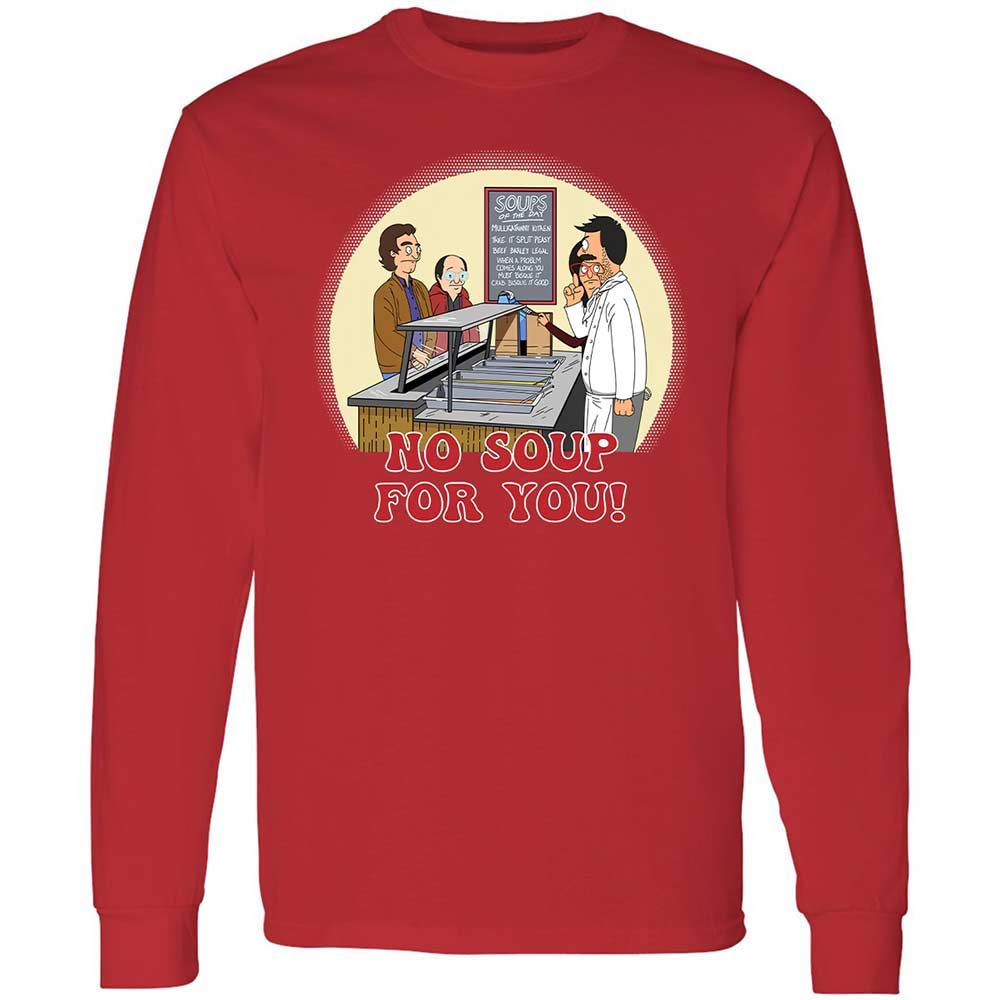 Long Sleeve T-Shirt - 6E469QGG - Red - 11