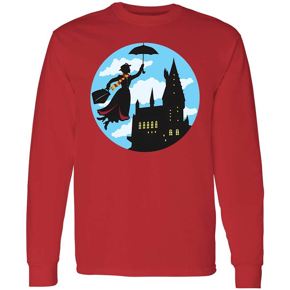 Long Sleeve T-Shirt - PNYGD9C3 - Red - 11