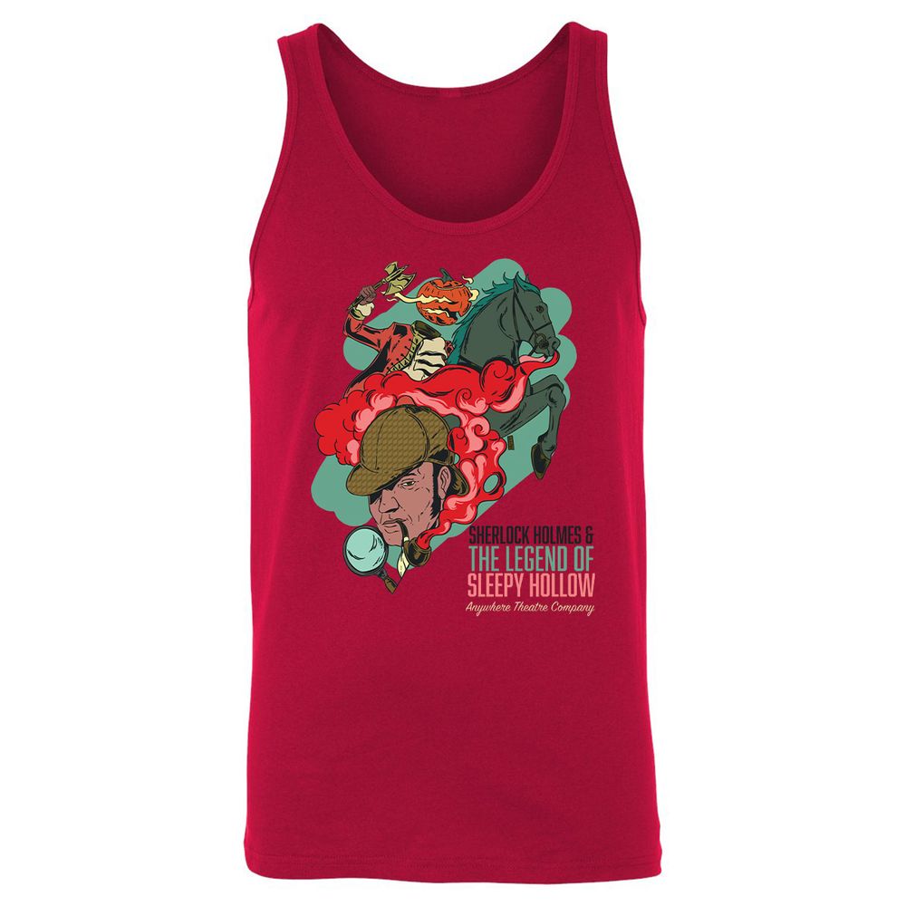 Unisex Jersey Tank - Z8TUGH6E - Red - 11