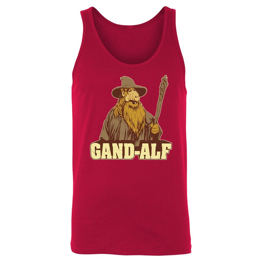 Unisex Jersey Tank - M7R4ADFM - Red - 11