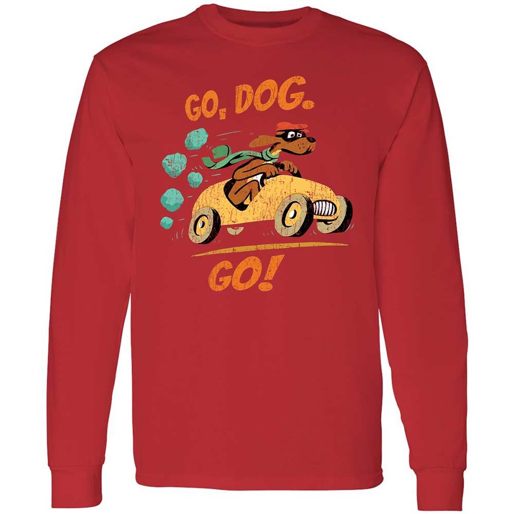 Long Sleeve T-Shirt - Y7CJBYHL - Red - 11