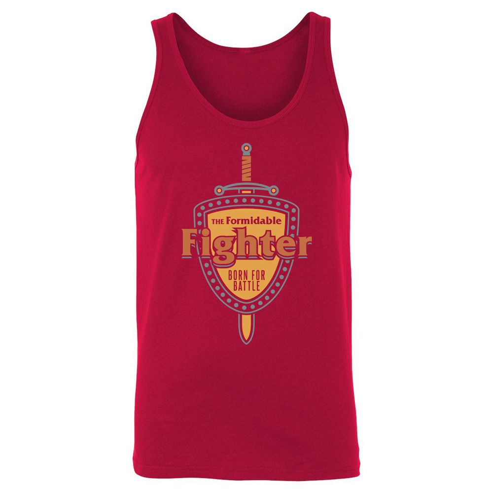 Unisex Jersey Tank - SB9XASCS - Red - 11