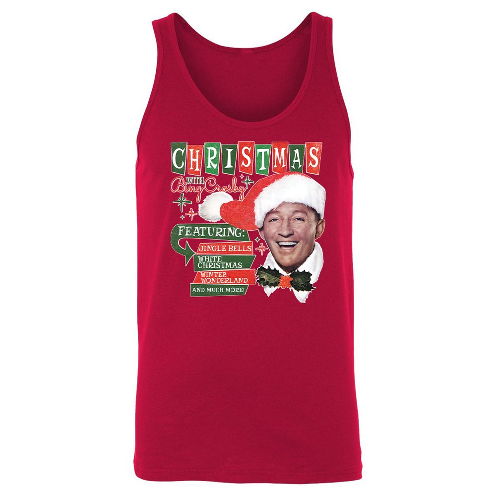Unisex Jersey Tank - 8F976BR2 - Red - 11