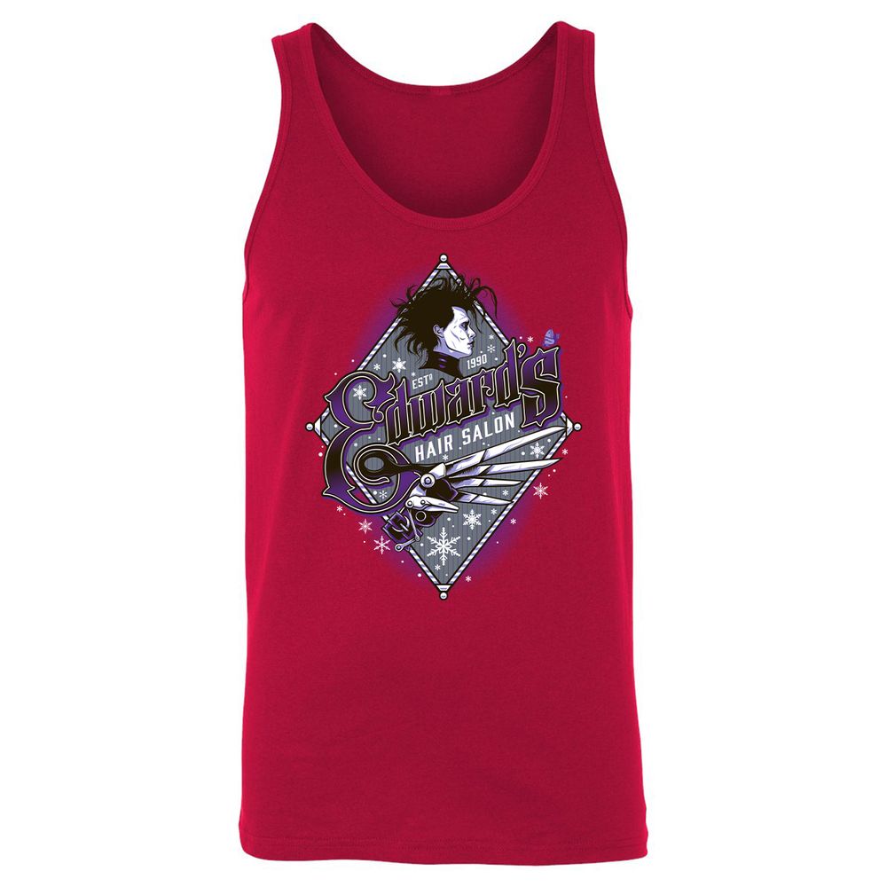Unisex Jersey Tank - 8UK782VF - Red - 11