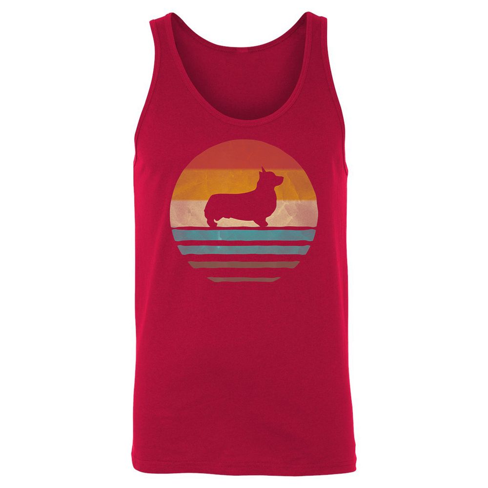Unisex Jersey Tank - 3SFPAQL4 - Red - 11