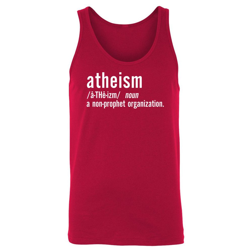 Unisex Jersey Tank - 1NSQWRRF - Red - 11