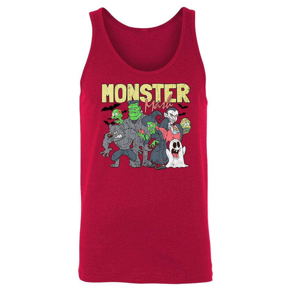 Unisex Jersey Tank - C7RYBBFF - Red - 11