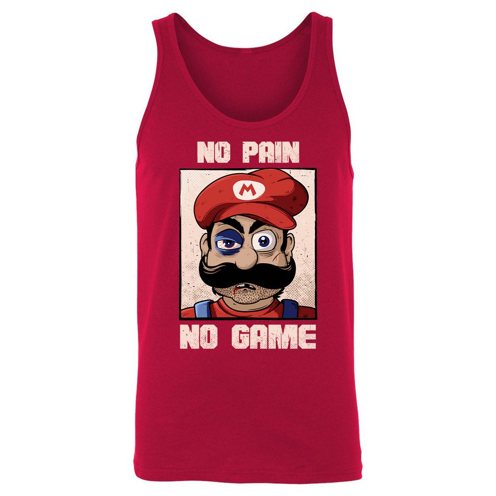 Unisex Jersey Tank - U31E366W - Red - 11