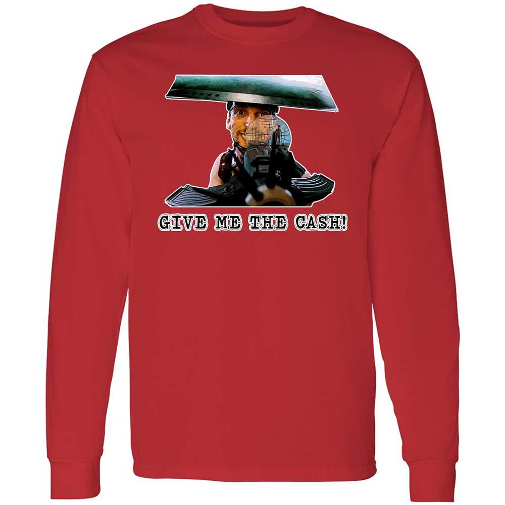 Long Sleeve T-Shirt - K4WZTWV1 - Red - 11