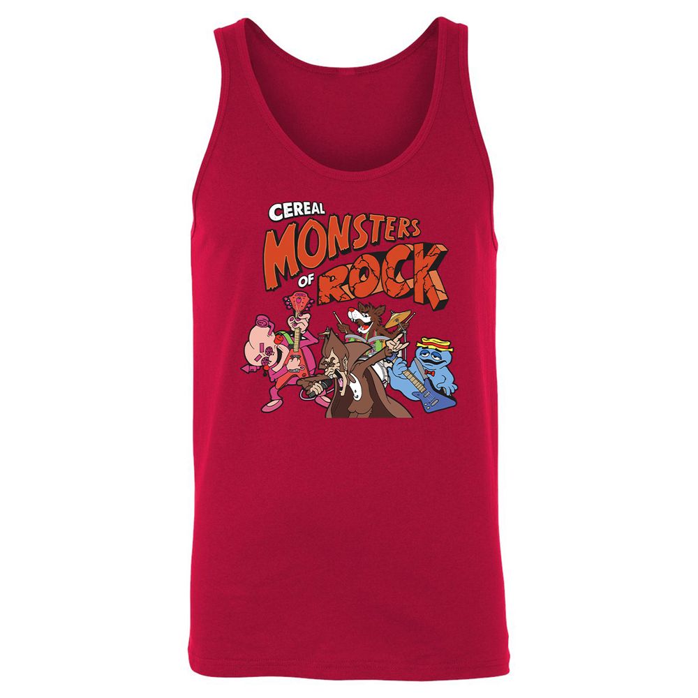 Unisex Jersey Tank - B6QQA9MA - Red - 11