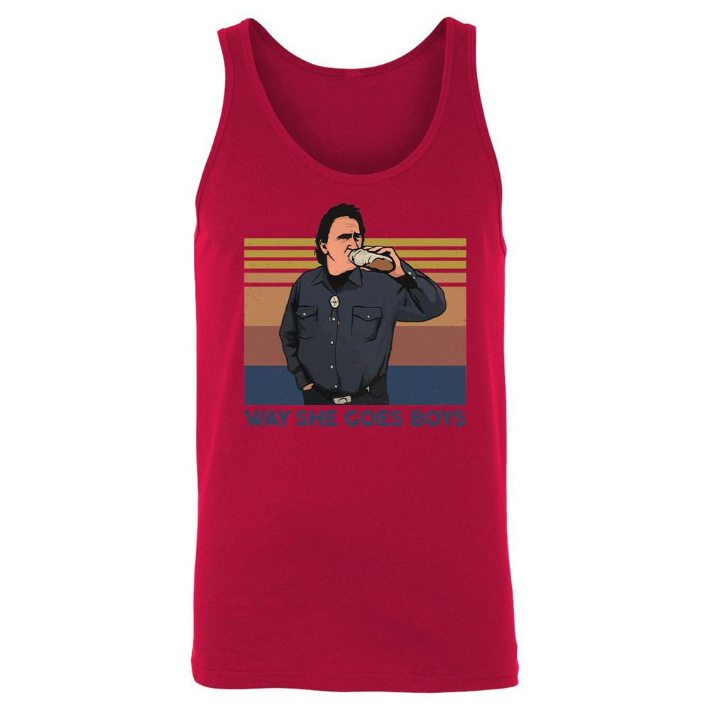 Unisex Jersey Tank - TSLGHW2M - Red - 11
