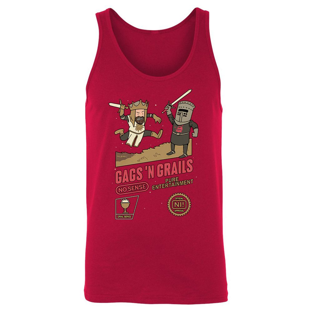 Unisex Jersey Tank - 8G68HNUN - Red - 11