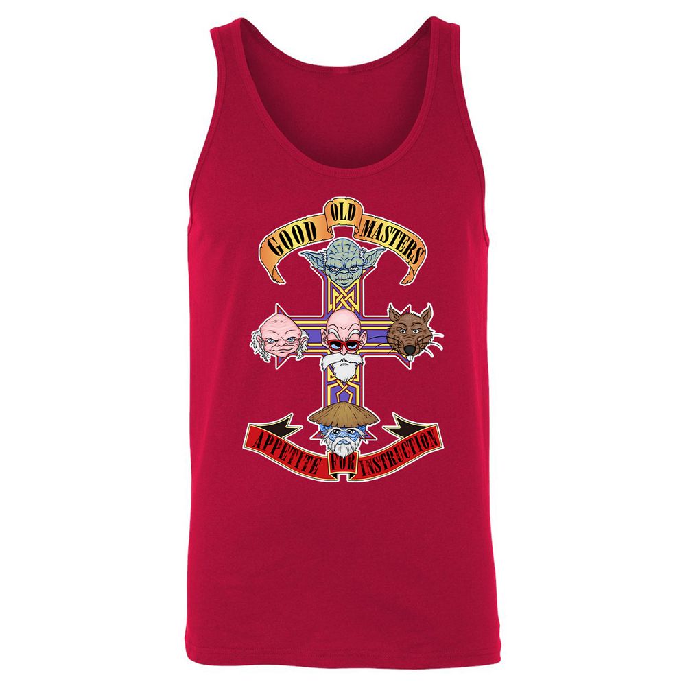 Unisex Jersey Tank - Z1F6N9AW - Red - 11