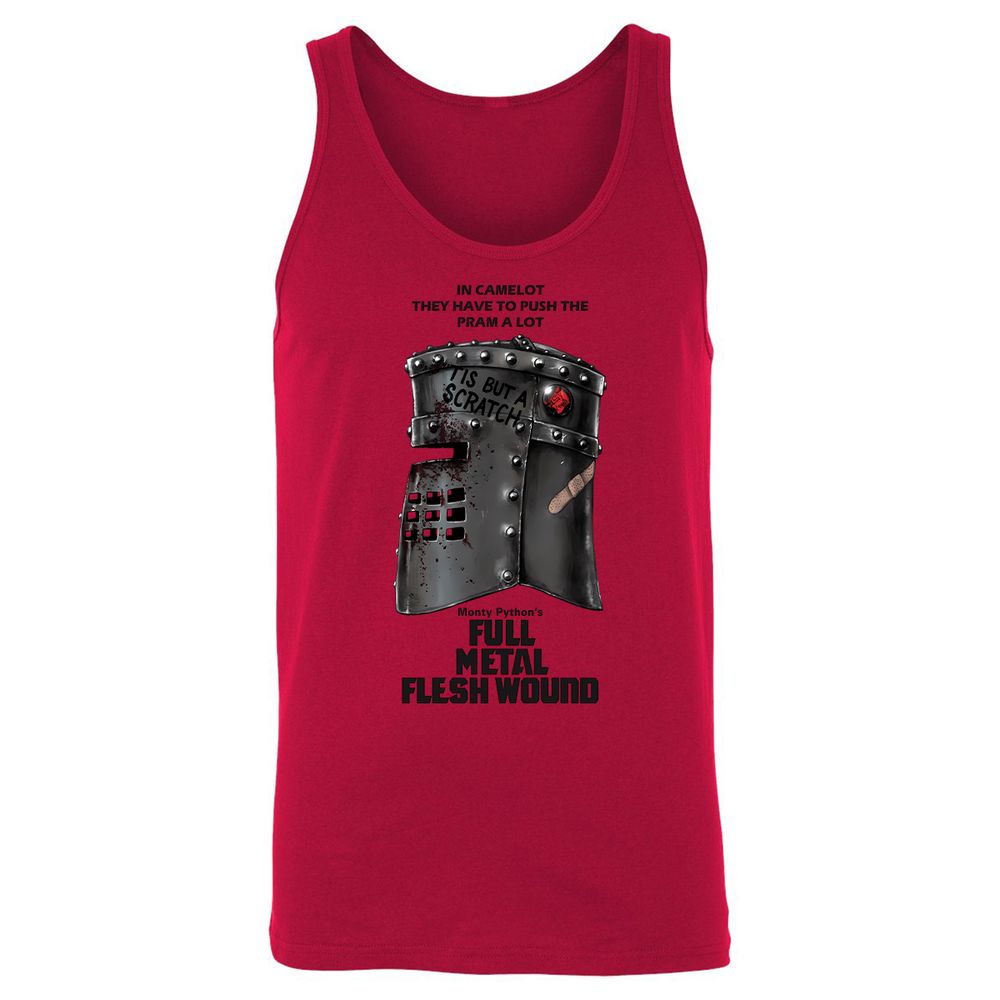Unisex Jersey Tank - JCDVD43P - Red - 11