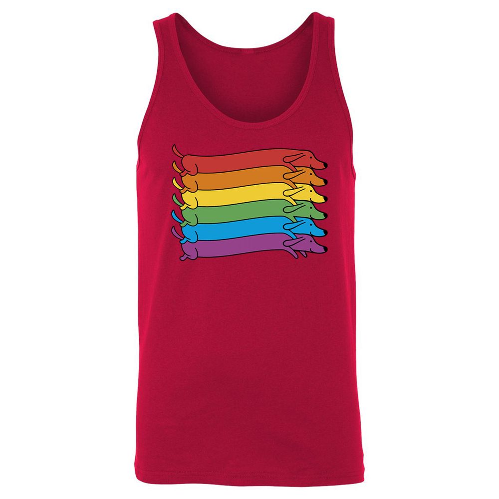 Unisex Jersey Tank - ETT4Z651 - Red - 11