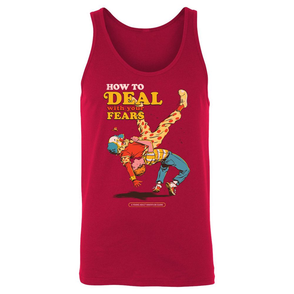 Unisex Jersey Tank - XBD75GV7 - Red - 11