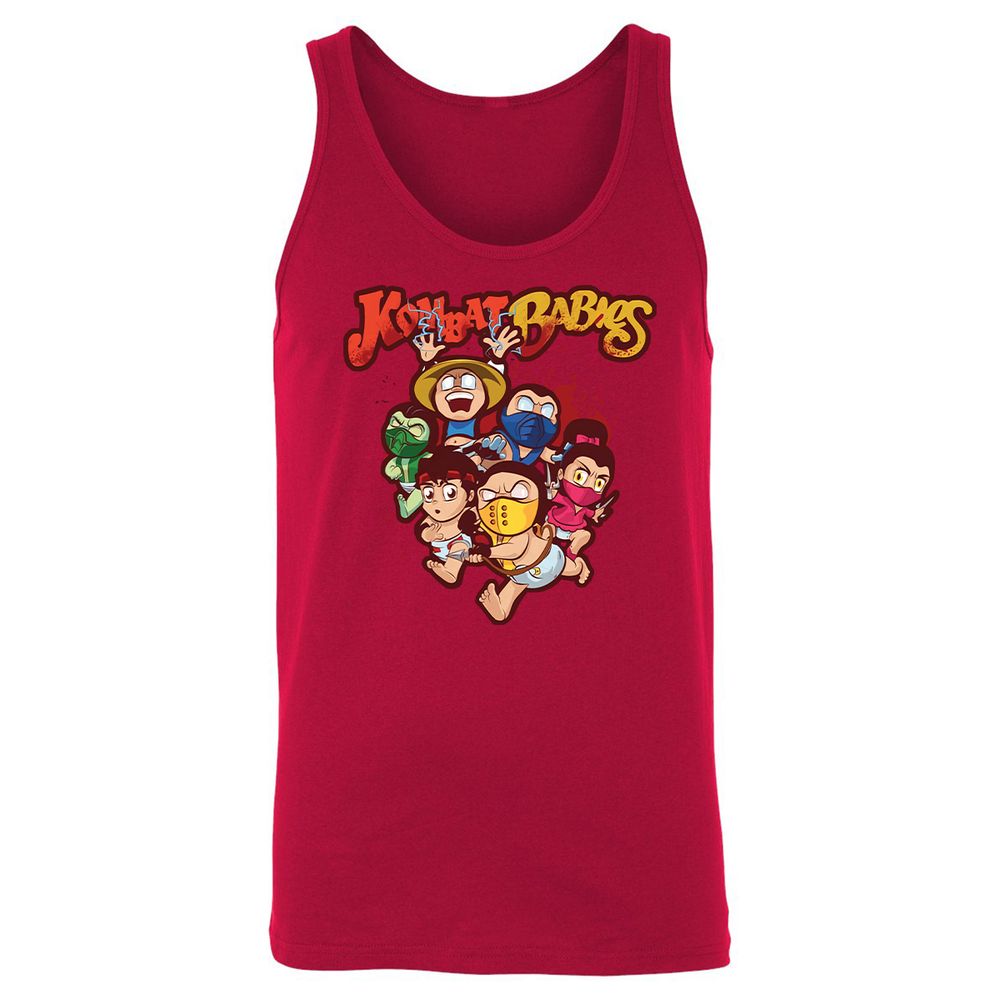 Unisex Jersey Tank - RHC8UCP4 - Red - 11