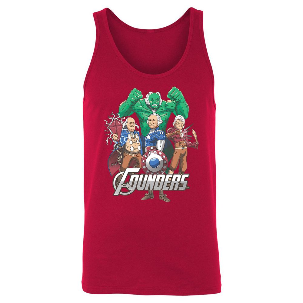 Unisex Jersey Tank - UZ7X5ABK - Red - 11