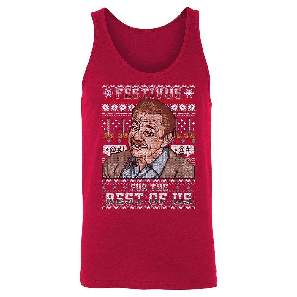 Unisex Jersey Tank - VMBJUR9Q - Red - 11