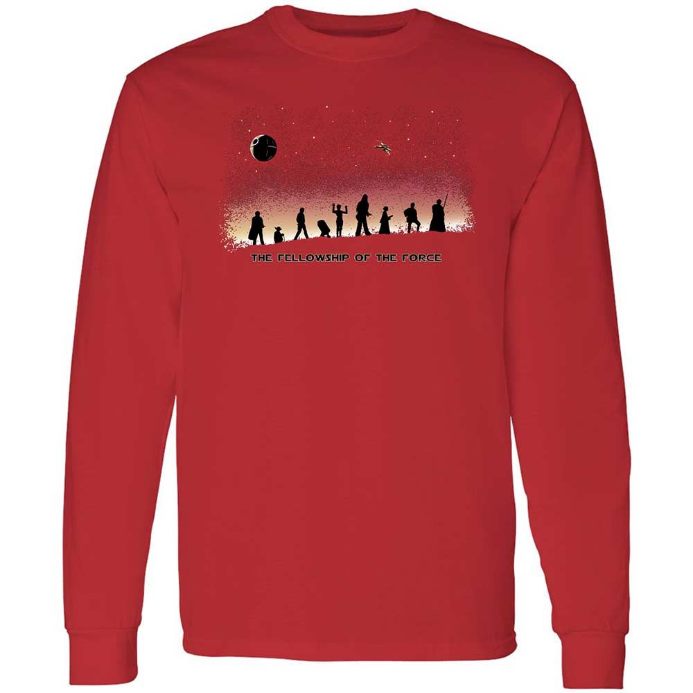 Long Sleeve T-Shirt - 6K9DGZUE - Red - 11