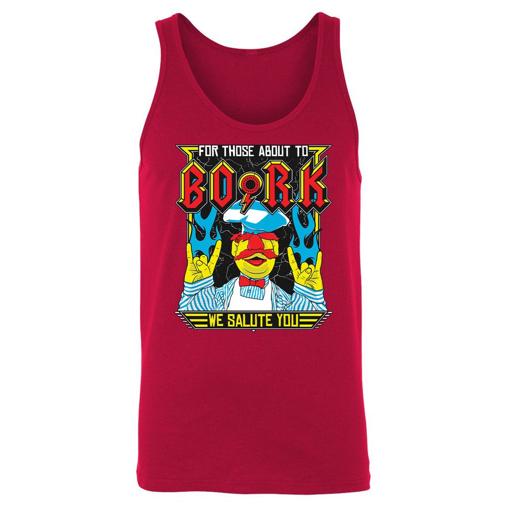 Unisex Jersey Tank - BPSB3TX6 - Red - 11