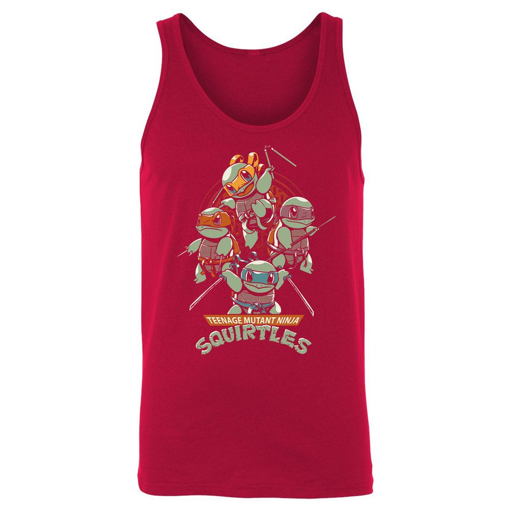 Unisex Jersey Tank - MVCU7YRJ - Red - 11