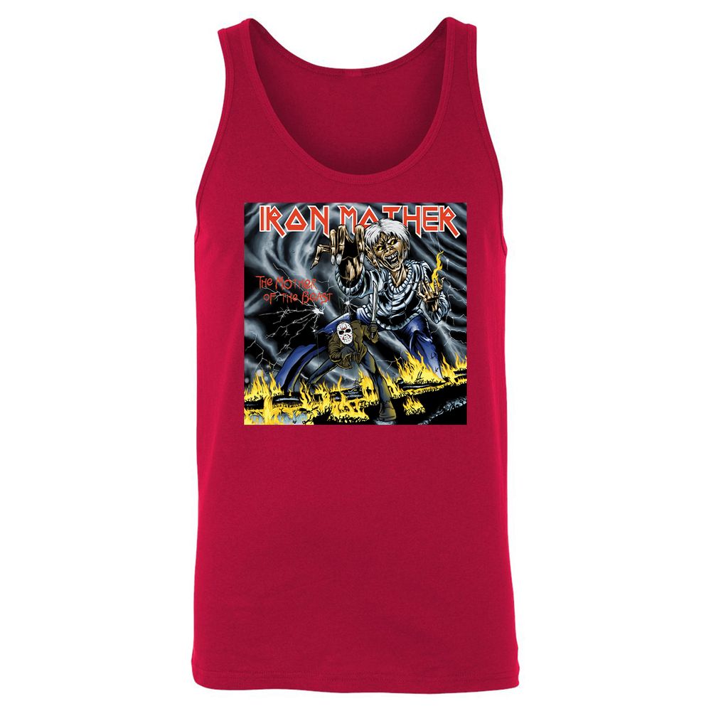 Unisex Jersey Tank - XP4MF2RR - Red - 11