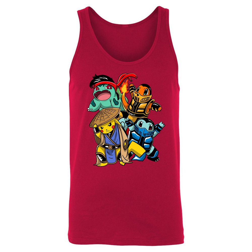 Unisex Jersey Tank - D66LCN8D - Red - 11