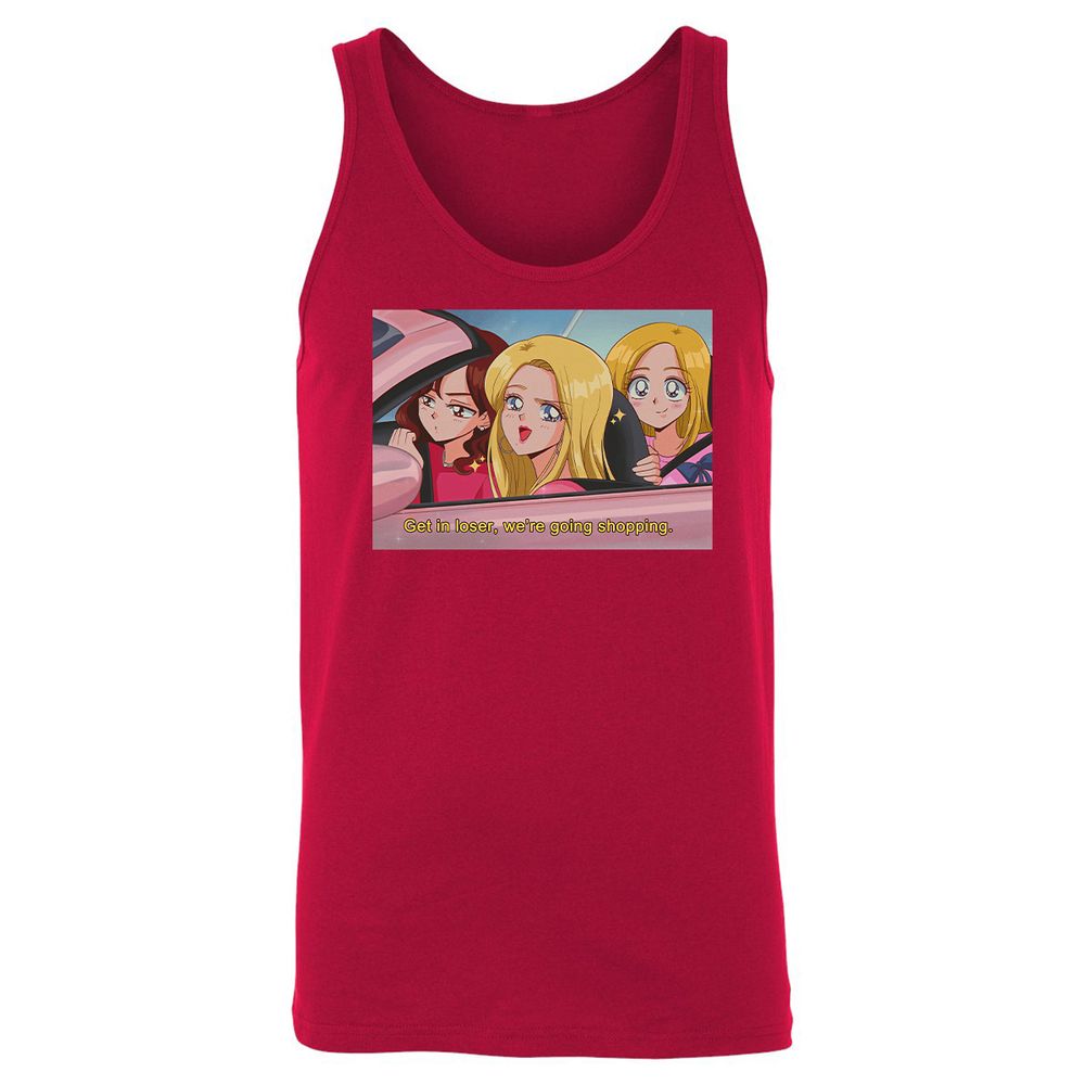 Unisex Jersey Tank - K6MDAS1F - Red - 11