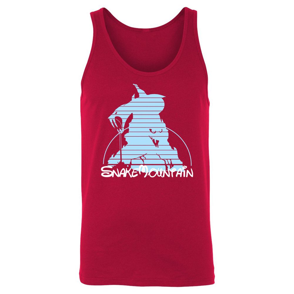 Unisex Jersey Tank - QGHLT5D3 - Red - 11