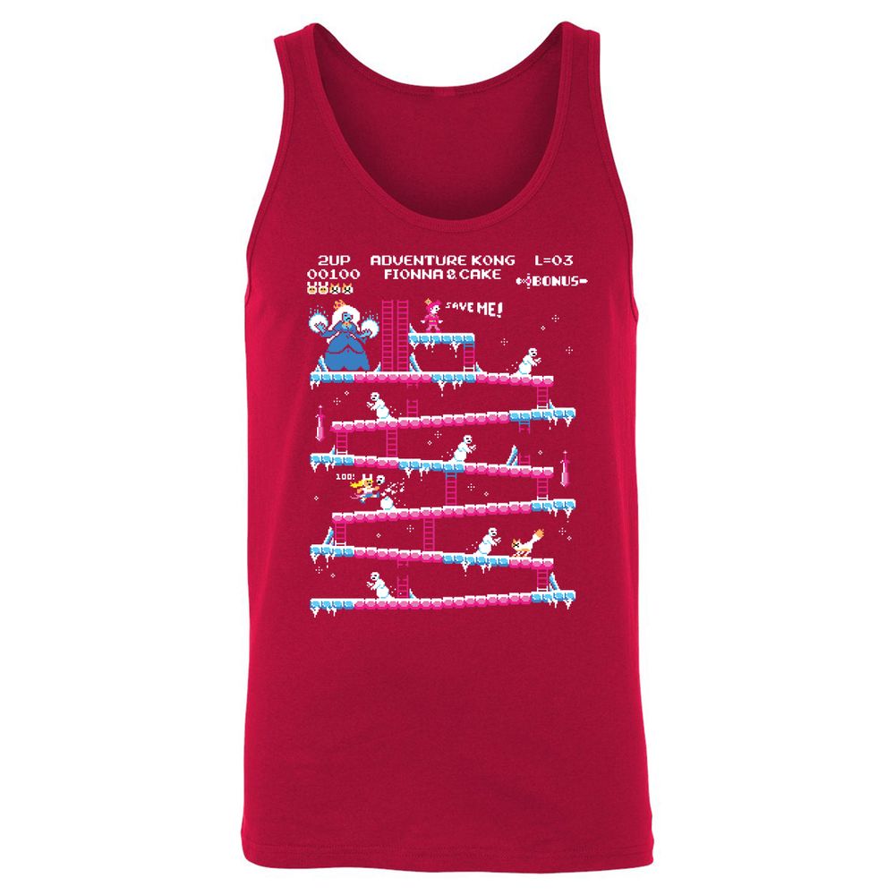 Unisex Jersey Tank - UVVGDRDZ - Red - 11