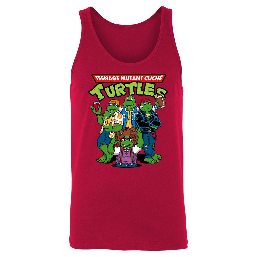 Unisex Jersey Tank - CEAPQE5V - Red - 11