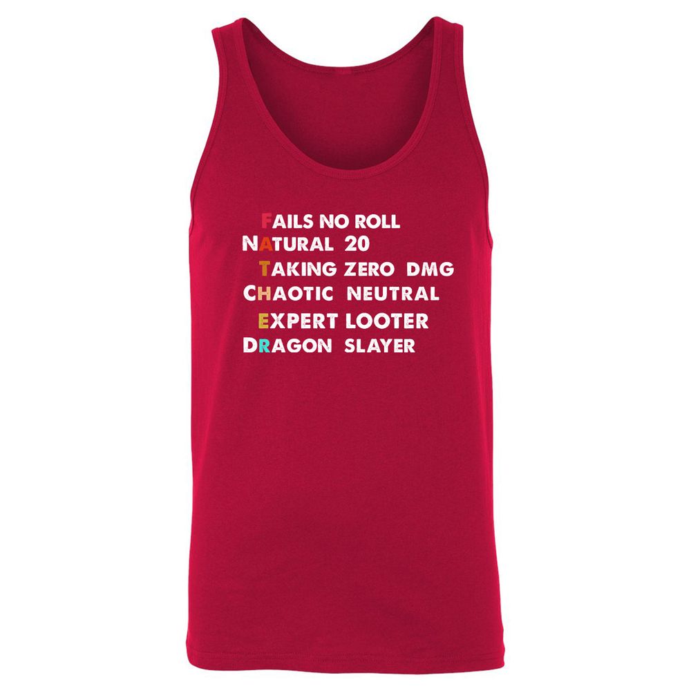 Unisex Jersey Tank - TQCLHA3X - Red - 11